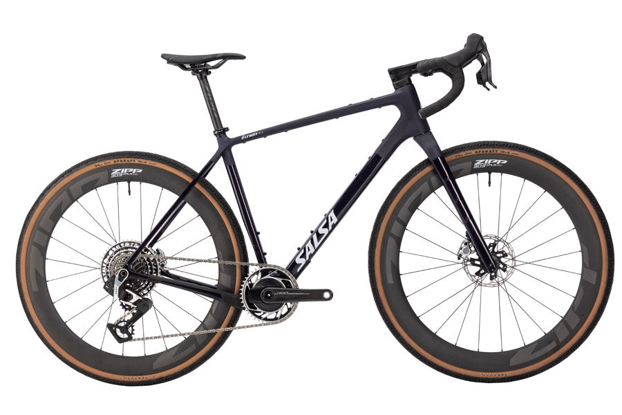 NEW Salsa Flyway C DLX RED XPLR AXS 13 Gravel / All-Road Bike - 700c, Carbon, Midnight, X-Small