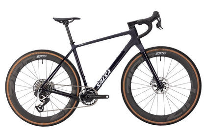 NEW Salsa Flyway C DLX RED XPLR AXS 13 Gravel / All-Road Bike - 700c, Carbon, Midnight, X-Small