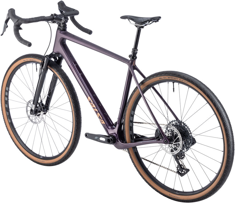 NEW Salsa Flyway C Rival XPLR AXS 13 SUS Gravel / All-Road Bike - 700c, Carbon, Blackberry, Small