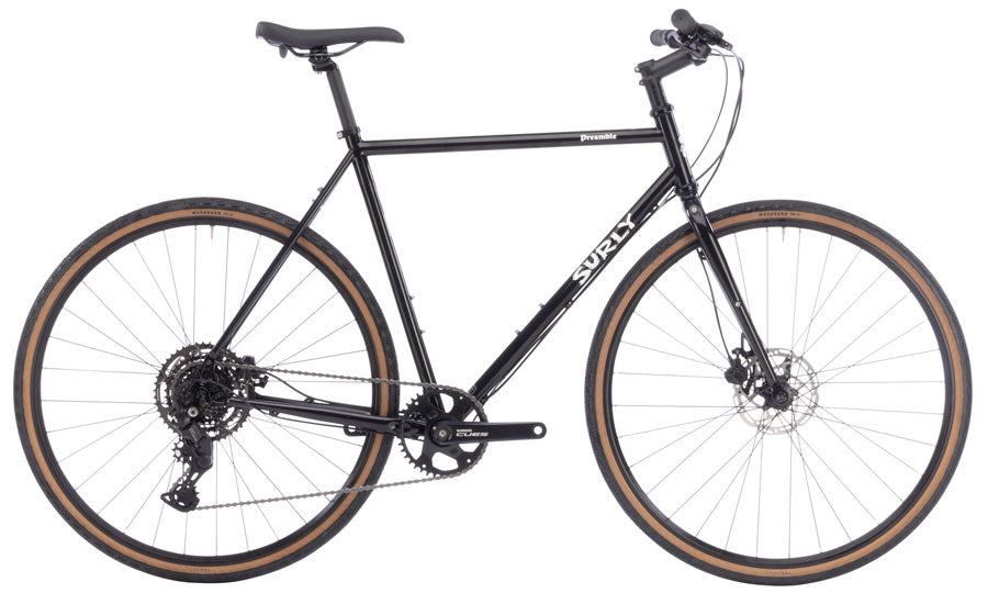 NEW Surly Preamble Steel Flat Bar Bike - Hi-Viz Black