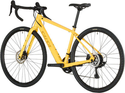 NEW Salsa Confluence Drop Bar GRX 600 2x Gravel Ebike - 700c, Aluminum, Yellow - Around the Cycle