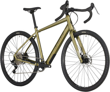 NEW Salsa Confluence Drop Bar Apex 1 Gravel Ebike - 700c, Aluminum, Avocado Green