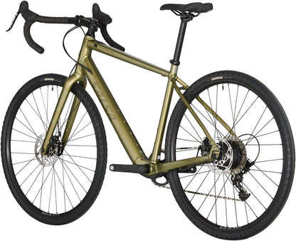 NEW Salsa Confluence Drop Bar Apex 1 Gravel Ebike - 700c, Aluminum, Avocado Green
