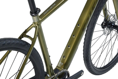 NEW Salsa Confluence Drop Bar Apex 1 Gravel Ebike - 700c, Aluminum, Avocado Green