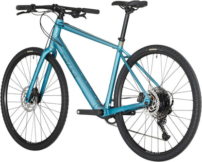 NEW Salsa Confluence Flat Bar Cues 11 Ebike - 700c, Aluminum, Dark Cyan