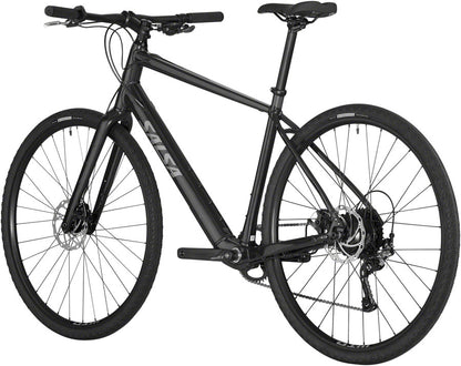 NEW Salsa Confluence Flat Bar Altus 1x9 Ebike - 700c, Aluminum, Black - Around the Cycle