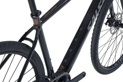 NEW Salsa Confluence Flat Bar Altus 1x9 Ebike - 700c, Aluminum, Black - Around the Cycle
