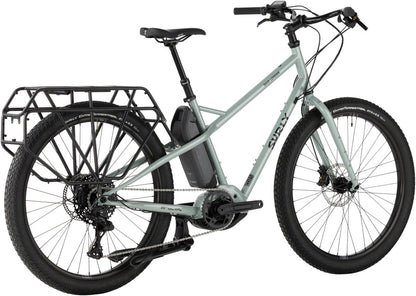 NEW Surly Skid Loader Cargo Ebike - 27.5", Steel, Bathwater Gray