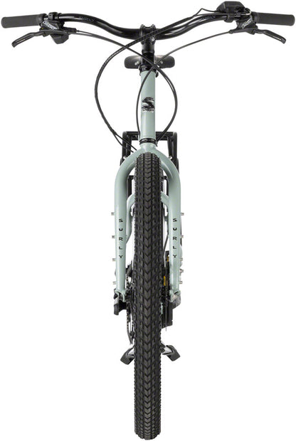 NEW Surly Skid Loader Cargo Ebike - 27.5", Steel, Bathwater Gray