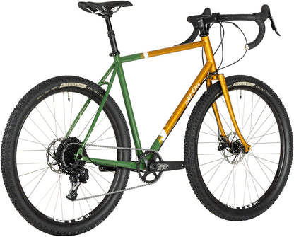 NEW All-City Gorilla Monsoon APEX All-Road/Gravel Bike, Tangerine Evergreen