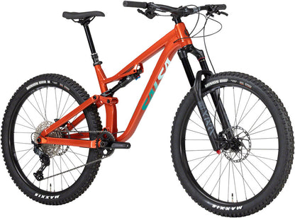NEW 2023 Salsa Rustler SLX Trail Mountain Bike, 27.5", Orange - Around the Cycle