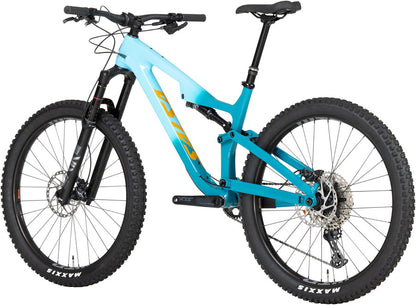 NEW 2023 Salsa Rustler C SLX Carbon Trail Mountain Bike, 27.5", Teal Fade - Around the Cycle