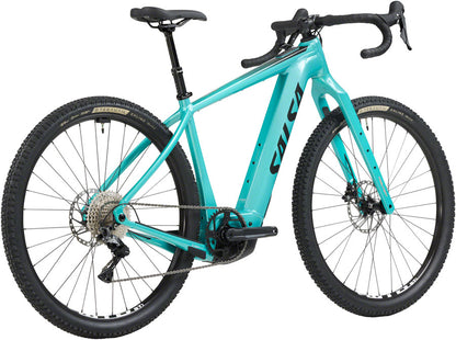 NEW Salsa Tributary GRX 600 Gravel Ebike - 29", Aluminum, Teal, Class 3 - 28mph