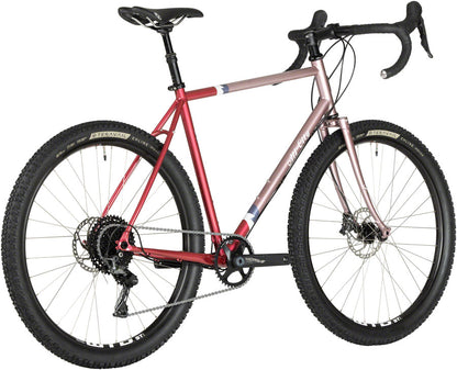 NEW All-City Gorilla Monsoon GRX Steel Gravel Bike, Hotberry Rhubarb - Around the Cycle