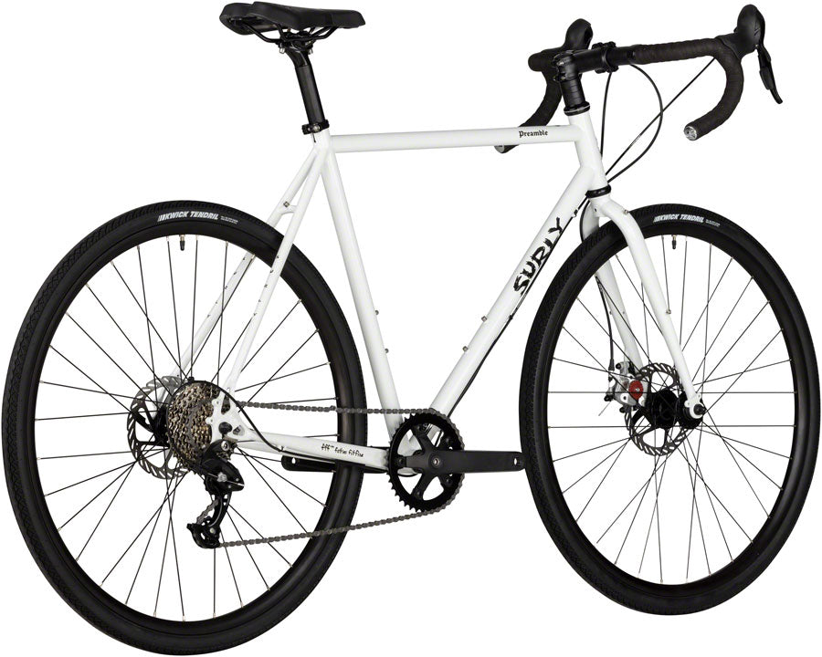 gravel bike white