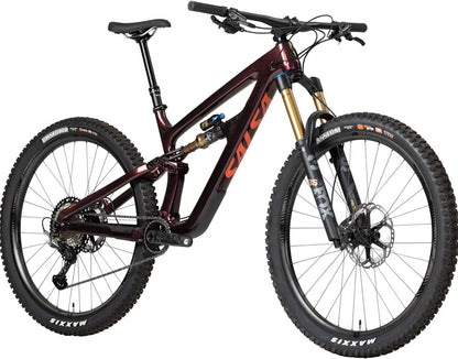 NEW 2023 Salsa Blackthorn C XTR - Carbon All-Mountain Bike, 29", Dark Red - Around the Cycle