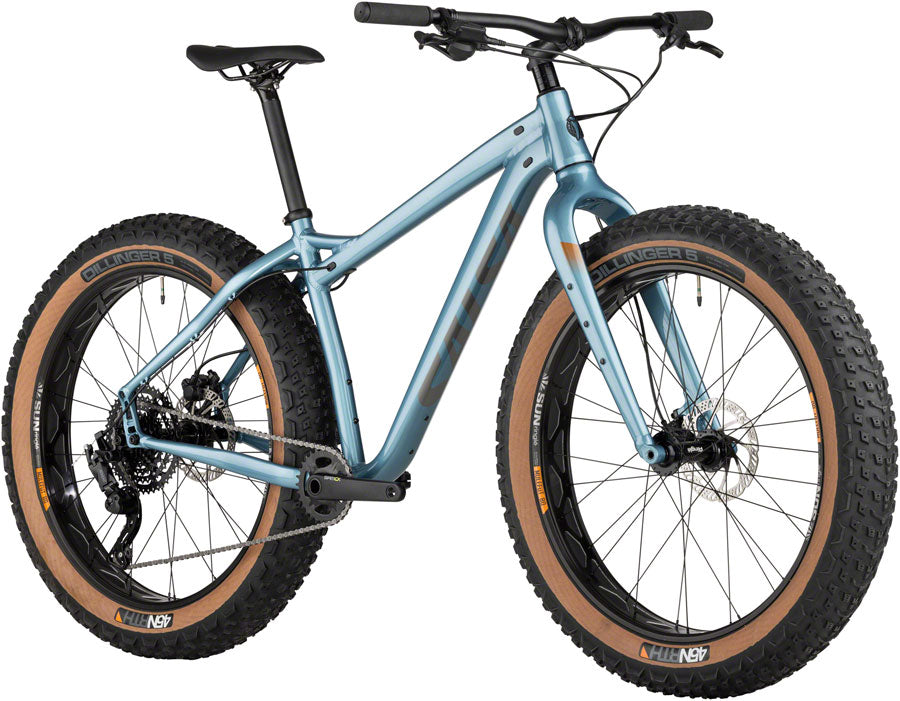 NEW Salsa Heyday! Advent Fat Tire Bike - 26", Aluminum, Blue - Around the Cycle