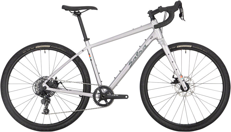 DEMO Salsa Journeyer Apex 1 650 Bike - 650b, Aluminum, Silver, 51cm, GRADE B