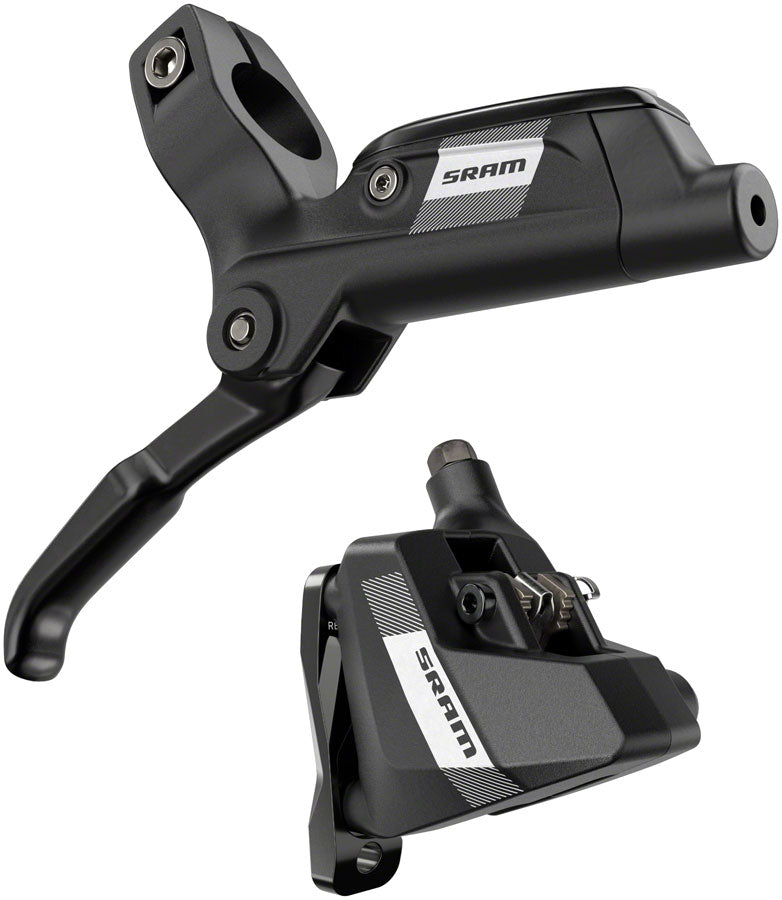 NEW SRAM S300 Disc Brake and Lever - Right/Rear, Flat Mount, 2-Piston, 20mm Offset, Black, A1