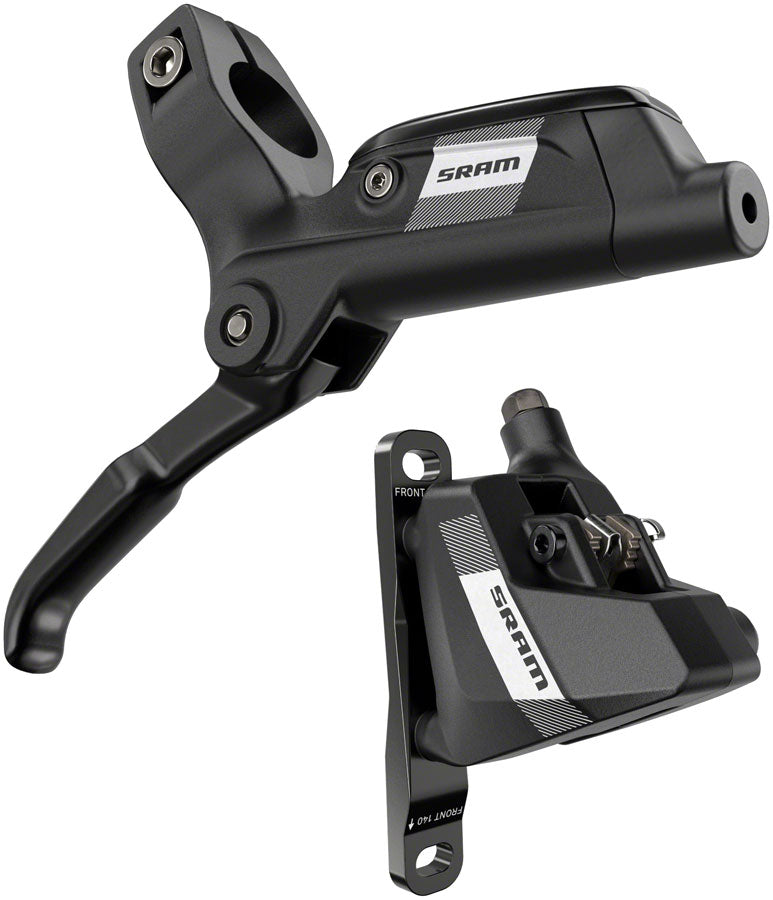 NEW SRAM S300 Disc Brake and Lever - Left/Front , Flat Mount, 2-Piston, 20mm Offset, Black, A1