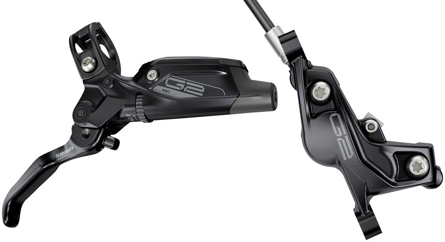 NEW SRAM G2 RSC Disc Brake and Lever - Front, Hydraulic, Post Mount, Diffusion Black, A2