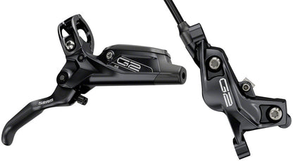 NEW SRAM G2 RS Disc Brake and Lever - Rear, Hydraulic, Post Mount, Diffusion Black Anodized, A2 - Around the Cycle