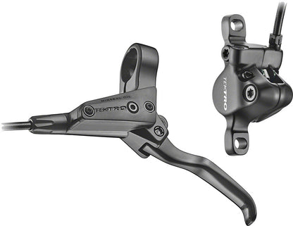 NEW Tektro HD-M280 Disc Brake and Lever - Left, Hydraulic, Post Mount, Black - Around the Cycle
