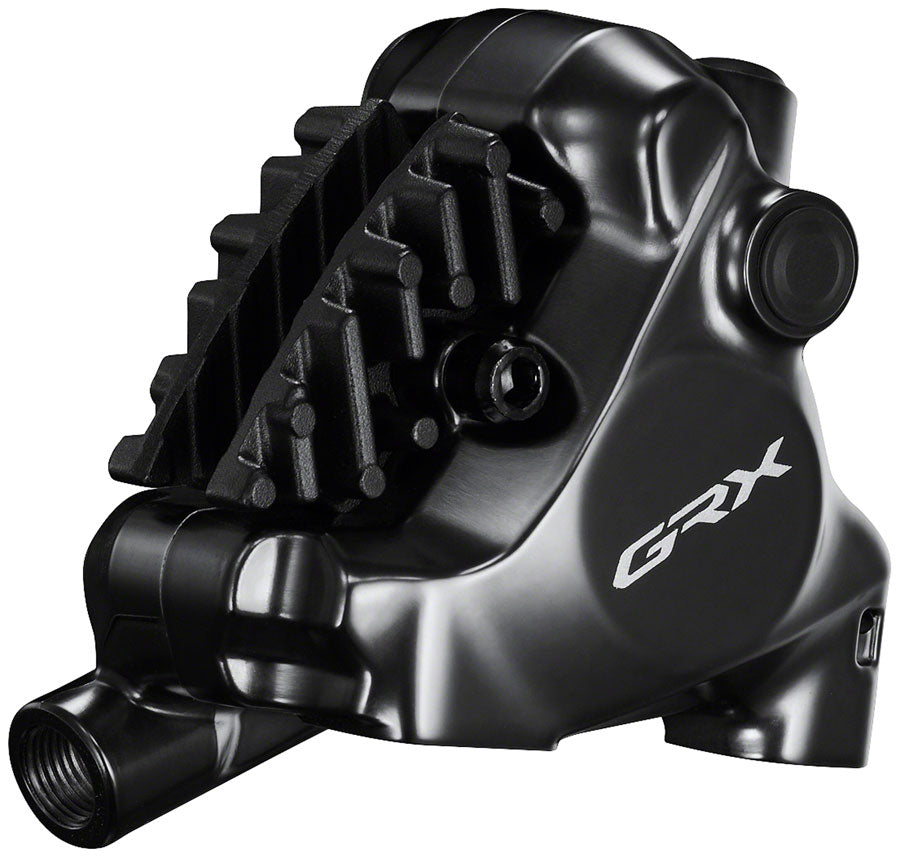 NEW Shimano GRX BR-RX820 Hydraulic Disc Brake Caliper - Front, Flat-Mount, W/Bracket for 140/160mm Rotor (Assembled for 160mm)