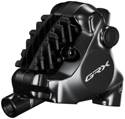 NEW Shimano GRX BR-RX820 Hydraulic Disc Brake Caliper - Front, Flat-Mount, W/Bracket for 140/160mm Rotor (Assembled for 160mm)