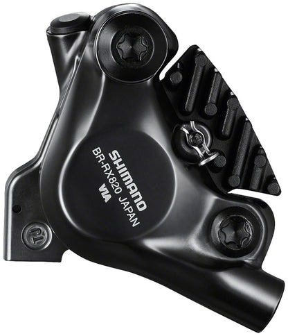 NEW Shimano GRX BR-RX820 Hydraulic Disc Brake Caliper - Front, Flat-Mount, W/Bracket for 140/160mm Rotor (Assembled for 160mm)