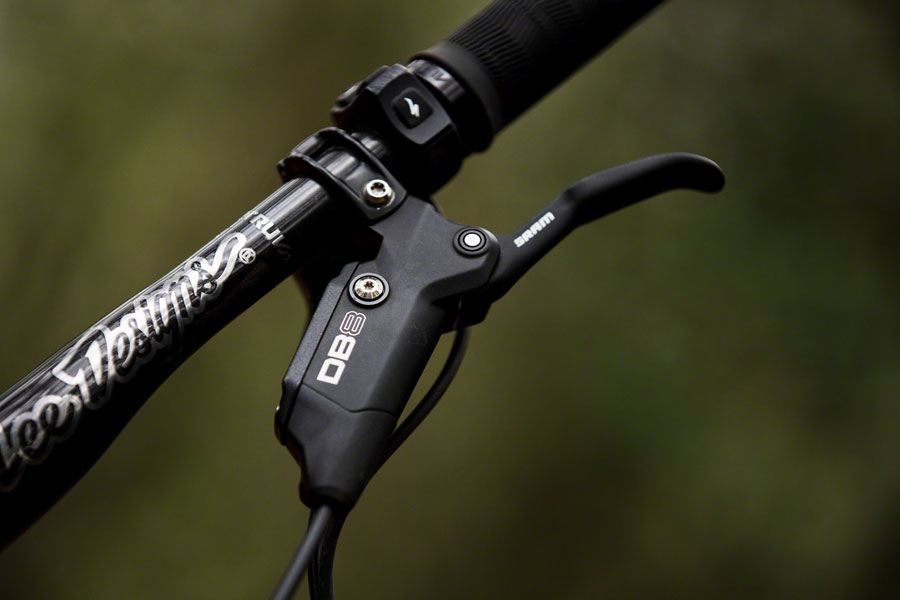 NEW SRAM DB8 Disc Brake and Lever - Rear, Mineral Oil Hydraulic, Post Mount, Diffusion Black, A1 - Around the Cycle