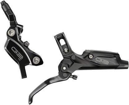 NEW SRAM G2 RE Disc Brake and Lever - Rear, Hydraulic, Post Mount, Gloss Black, A2 - Around the Cycle