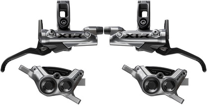 NEW Shimano XTR M9220 Enduro Disc Brake Upgrade Kit - Right and Left BL-M9220 Levers, Post Mount, Front and Rear BR-M9220 4-Piston Calipers - Around the Cycle