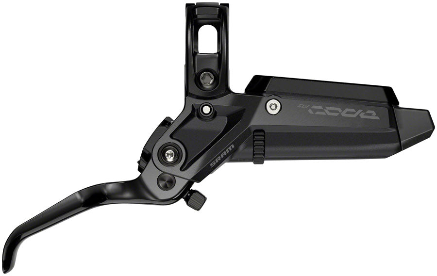 NEW SRAM Code Silver Stealth Disc Brake and Lever - Front, Post Mount, 4-Piston, Aluminum Lever, SS Hardware, Black, C1 - Around the Cycle