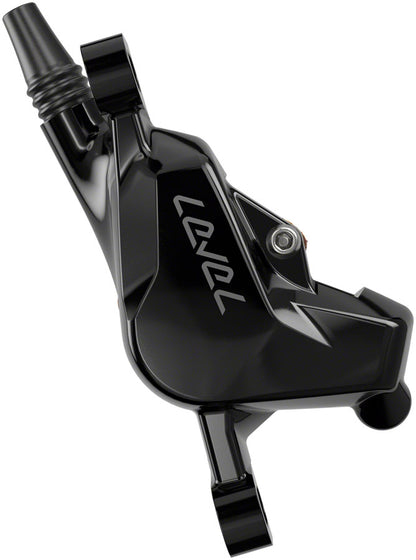 NEW SRAM Level Silver Stealth Disc Brake and Lever - Front, Post Mount, 2-Piston, Aluminum Lever, SS Hardware, Black, C1 - Around the Cycle