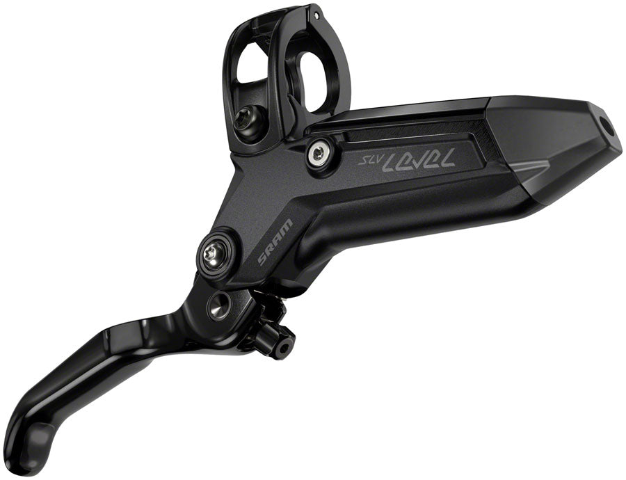 NEW SRAM Level Silver Stealth Disc Brake and Lever - Rear, Post Mount, 4-Piston, Aluminum Lever, SS Hardware, Black, C1 - Around the Cycle