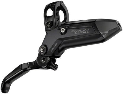 NEW SRAM Level Silver Stealth Disc Brake and Lever - Rear, Post Mount, 4-Piston, Aluminum Lever, SS Hardware, Black, C1 - Around the Cycle
