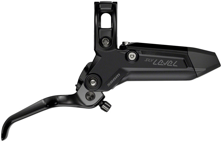 NEW SRAM Level Silver Stealth Disc Brake and Lever - Rear, Post Mount, 4-Piston, Aluminum Lever, SS Hardware, Black, C1 - Around the Cycle