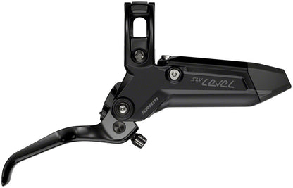 NEW SRAM Level Silver Stealth Disc Brake and Lever - Rear, Post Mount, 4-Piston, Aluminum Lever, SS Hardware, Black, C1 - Around the Cycle