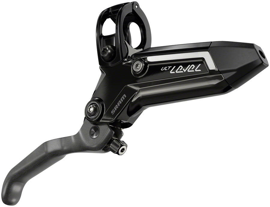 NEW SRAM Level Ultimate Stealth Disc Brake and Lever - Rear, Post Mount, 2-Piston, Carbon Lever, Titanium Hardware, Gloss Black, C1 - Around the Cycle