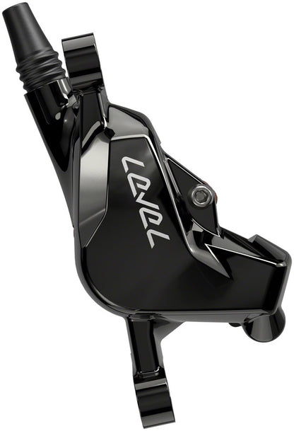 NEW SRAM Level Ultimate Stealth Disc Brake and Lever - Rear, Post Mount, 2-Piston, Carbon Lever, Titanium Hardware, Gloss Black, C1 - Around the Cycle