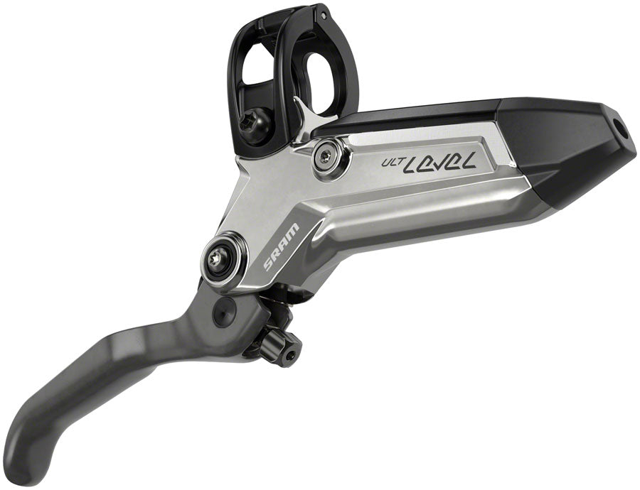 NEW SRAM Level Ultimate Stealth Disc Brake and Lever - Front, Post Mount, 4-Piston, Carbon Lever, Titanium Hardware, Black/Silver, C1 - Around the Cycle