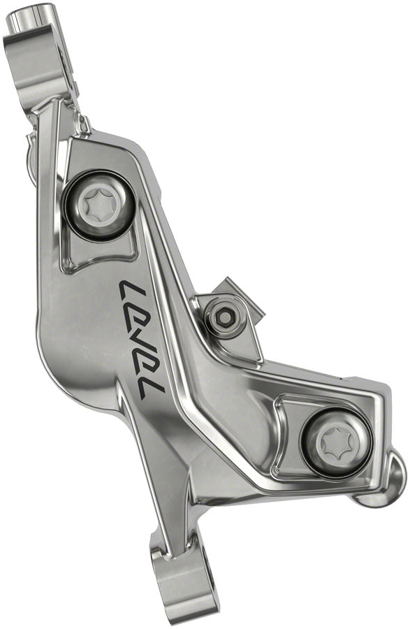 NEW SRAM Level Ultimate Stealth Disc Brake and Lever - Front, Post Mount, 4-Piston, Carbon Lever, Titanium Hardware, Black/Silver, C1 - Around the Cycle