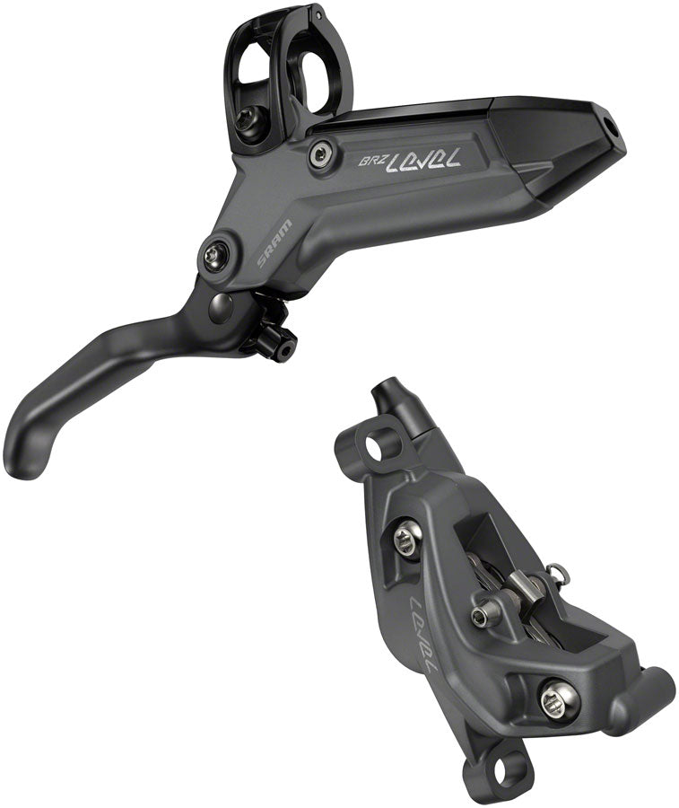 NEW SRAM Level Bronze Stealth Disc Brake and Lever - Rear, Post Mount, 4-Piston, Aluminum Lever, SS Hardware, Dark Polar, C1 - Around the Cycle