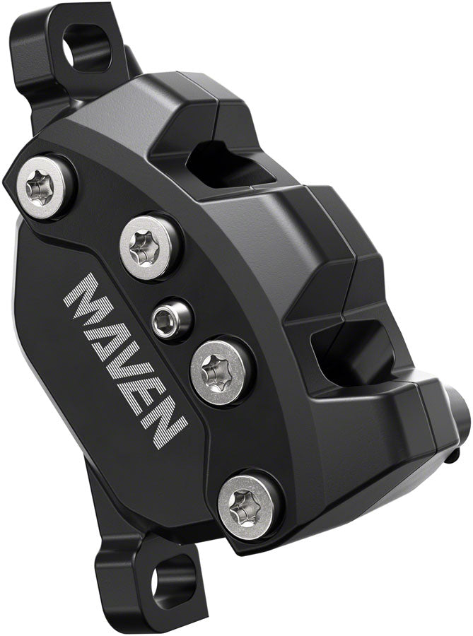 NEW SRAM Maven Base Disc Brake and Lever - Front, 950mm Hose, Post Mount, 4-Piston, Aluminum Lever, SS Hardware, Diffusion Black, A1 - Around the Cycle