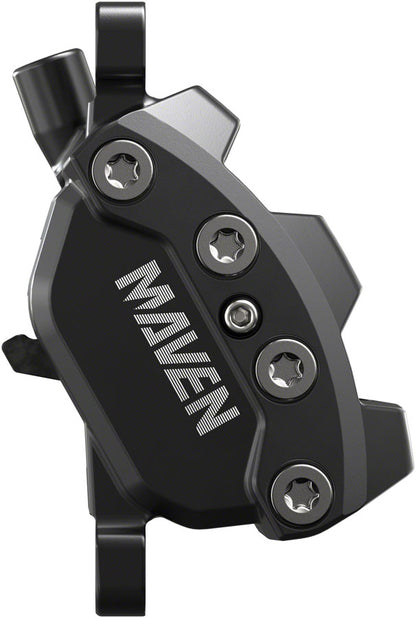 NEW SRAM Maven Base Disc Brake and Lever - Rear or Front, 2000mm Hose, Post Mount, 4-Piston, Aluminum Lever, SS Hardware, Diffusion Black, A1 - Around the Cycle