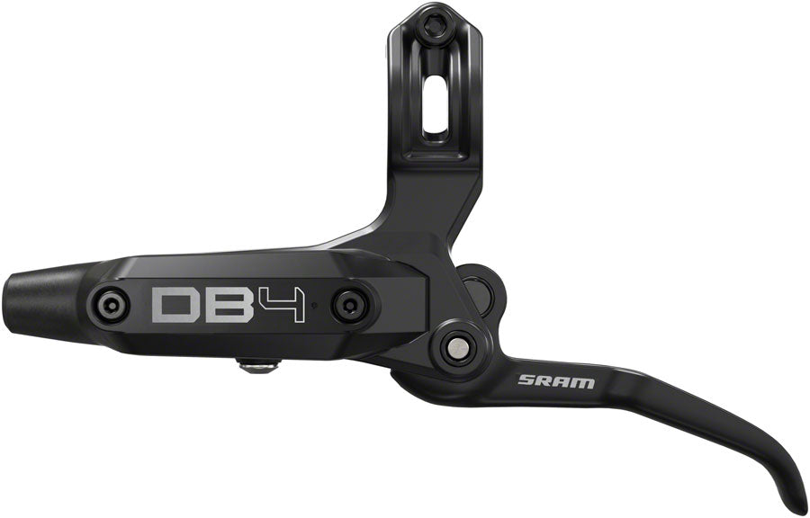 NEW SRAM DB4 Disc Brake and Lever - Left, Front or Rear, 2000mm Hose, Post Mount, 4-Piston, Aluminum Lever, Diffusion Black, A1 - Around the Cycle