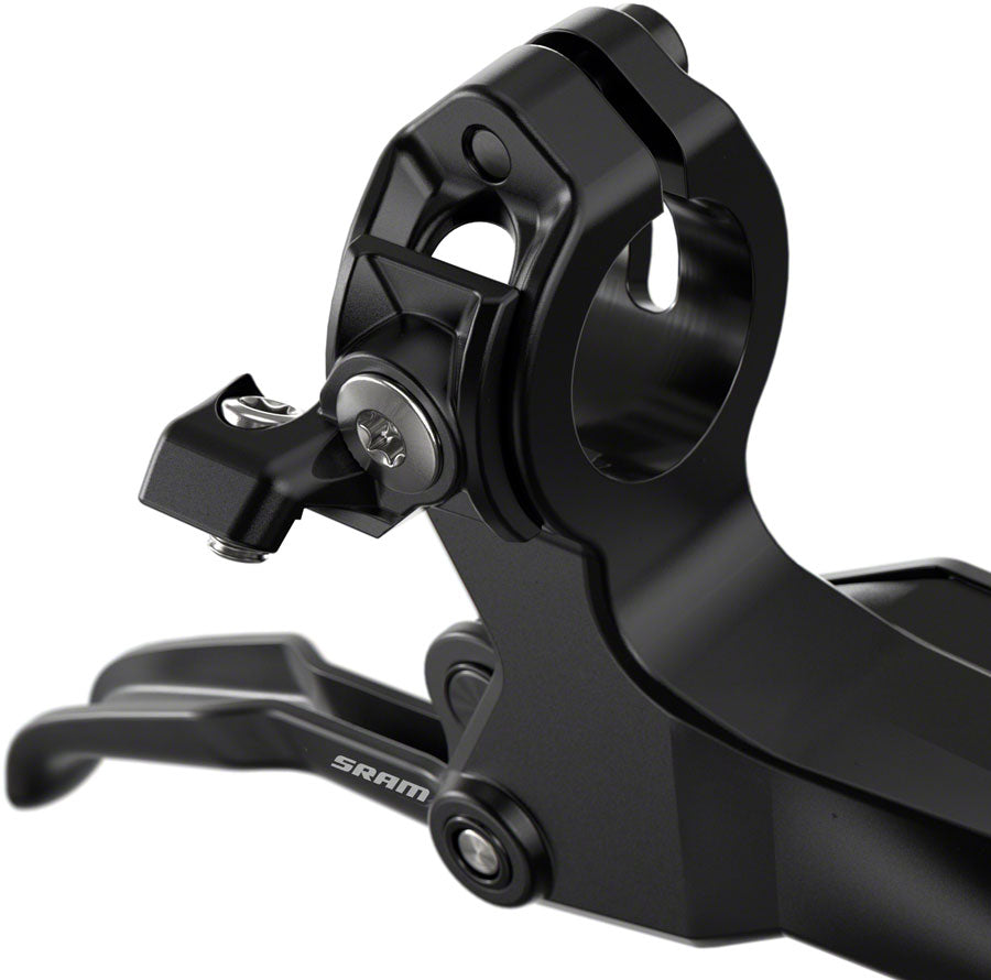 NEW SRAM DB4 Disc Brake and Lever - Left, Front or Rear, 2000mm Hose, Post Mount, 4-Piston, Aluminum Lever, Diffusion Black, A1 - Around the Cycle