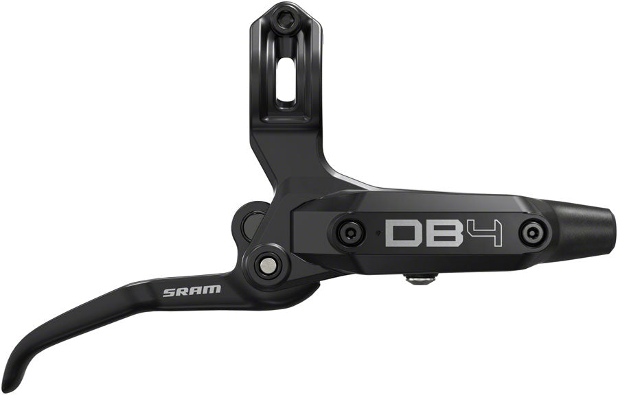 NEW SRAM DB4 Disc Brake and Lever - Right, Front or Rear, 2000mm Hose, Post Mount, 4-Piston, Aluminum Lever, Diffusion Black, A1 - Around the Cycle