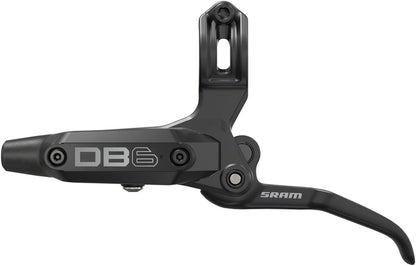 NEW SRAM DB6 Disc Brake and Lever - Left, Front or Rear, 2000mm Hose, Post Mount, 4-Piston, Aluminum Lever, Diffusion Black, A1 - Around the Cycle